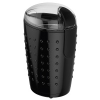 Premium Levella 2.5oz Coffee Grinder with Stainless Steel Bowl and Blade - Black