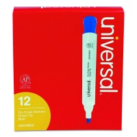 Universal Dry Erase Marker, Chisel Tip 12x