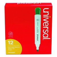 Universal Dry Erase Marker, Chisel Tip x12 - Green