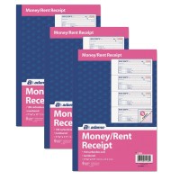 Three-Part Carbonless Receipt Book (7 5/8 x 11)