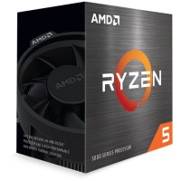 AMD Ryzen 5 5600X Processor AM4 Socket - 3.7GHz (Max 4.6GHz) 65W w/ Wraith Stealth Cooler