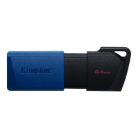 Kingston DataTraveler Exodia USB 3.2 Flash Drive - 64GB - Black & Blue