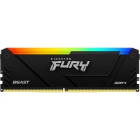 Kingston FURY Beast RGB uDIMM DDR4-3600MHz CL17 - Desktop RAM Memory 8GB (1x8GB) - KF436C17BB2A/8