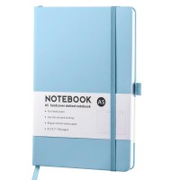 A6 Small Sketchbook with Strap - Sky Blue 