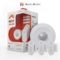 NEXXT Smart Home WiFi Alarm Accessories Kit- 1 Motion Sensor & 3 Contact Sensors