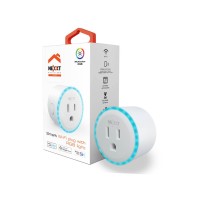 Nexxt Home Smart Wi-Fi Plug with RGB Light Charger (110V)