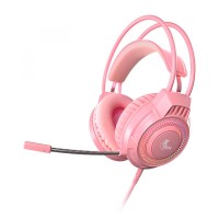 xTech Khione Multiplatform LED Gaming Headset - Pink (XTH-564)