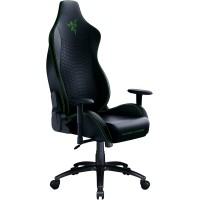 Razer - Iskur X Ergonomic Gaming Chair - Black/Green