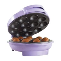 Brentwood Non-Stick 12 Cake Pop Maker - Purple (1000W) 