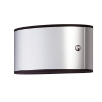 DURABLE Key Box, Holds 12 Key Tags, 6-1/4 x 11-3/4 x 4-5/8 Inches, Brushed Aluminum (196023) 