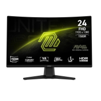 MSI MAG 242C 24-inch 1920 x 1080 (FHD) Curved Gaming Monitor - 180Hz, 1ms, VESA Mountable, Speakers