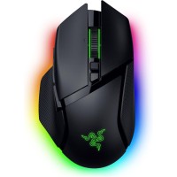Razer Basilisk V3 Pro 35K Wireless Gaming Mouse w/ Customizable Controls - HyperScroll Tilt Wheel - Chroma RGB  - Black