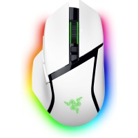 Razer Basilisk V3 Pro 35K Wireless Gaming Mouse w/ Customizable Controls - HyperScroll Tilt Wheel - Chroma RGB  - White