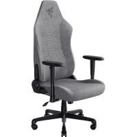 Razer Iskur V2 X Ergonomic Chair w/ Lumbar Support - Widened Seat Adjustable 152 Degree Recline - Grey