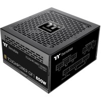 Thermaltake GF1 Fully Modular Ultra Quiet ATX Power Supply - 850W - 80 Plus Gold, Zero RPM