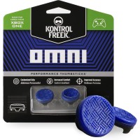 KontrolFreek Omni 2 Low Rise Concave Performance Thumbsticks - Xbox One & Xbox Series X Controller – Blue