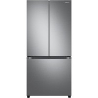 Samsung 25 Cu. Ft. 3-Door French Door Smart Regfrigerator with Dual Auto Ice Maker - Stainless Steel