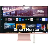 Samsung M80C 32" 4K HDR Smart Monitor with Webcam - Sunset Pink Samsung M80C 32" 4K HDR Smart Monitor with Webcam - Sunset Pink