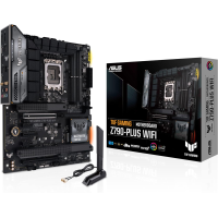 ASUS TUF Gaming Z790-Plus WiFi LGA 1700(Intel 14th,12th &13th Gen) ATX Gaming Motherboard(PCIe 5.0,DDR5,4xM.2 Slots,16+1 DrMOS,WiFi 6,2.5Gb LAN,Front USB 3.2 Gen 2 Type-C,Thunderbolt 4(USB4),Aura RGB)
