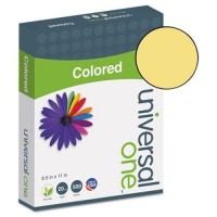 Deluxe Colored Paper, 20lb, 8.5 x 11, Goldenrod, 500/ream