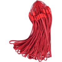 7 Inch Hand Wrist Strap Lanyard for USB Flash Drive, Keys, Keychain, ID Badge Holder, Name tag and other Small Portable Items, Red