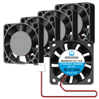 WINSINN 40mm Fan 24V, Ender 3 Fan Upgrade 24 Volt Fans 4010 Hydraulic Bearing, Works with Ender 3 Pro 3X CR-10S (Pack of 5Pcs)