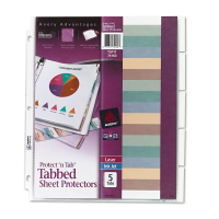 AVE74160 - Averyreg Tabbed Sheet Protectors