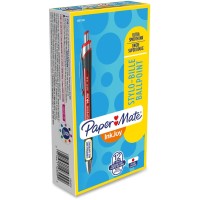 PAPER MATE PEN INKJOY 550RT RET RED 12X