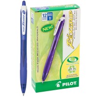 PIL32371 - Pilot RexGrip BeGreen Retractable Ball Point Pen 12X