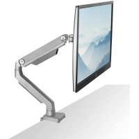 Mount-It! Single Adjustable Monitor Arm Mount 