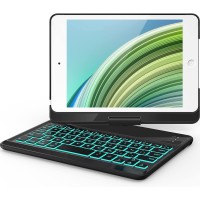 iPad Mini 4  (2015) & 5 (2019) Hard Cover & Keyboard Case - Black