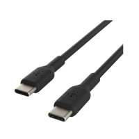 Belkin USB-C to USB-C Cable (USB-C Fast Charge Cable for S20, S10, Note10, Note9, Pixel 4, Pixel 3, iPad Pro, More) USB Type-C Cable (3.3ft/1m, Black)