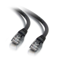 C2G Legrand Cat6 Ethernet Cable, Snagless Unshielded Cat6 Patch Cable, 35 Foot Snagless UTP Ethernet Cable, Black Ethernet Network Patch Cable