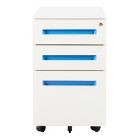 CAELUM 3 DRAWER BLUE BY MESA