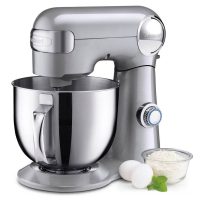 Cuisinart Precision Master 5.5 Quart Stand Mixer, Brushed Chrome