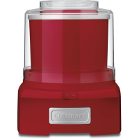 Cuisinart ICE21R Frozen Yogurt Automatic Ice Cream and Sorbet Maker,120 V, Thermoplastic, 1-1/2 qt, Red 