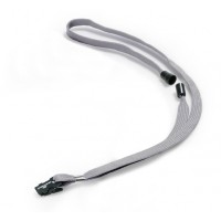 DURABLE GREY Textile CORD BADGE (10 PIECES)