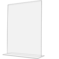 DEF69101 - Deflect-o Stand-Up Double-Sided Sign Holder