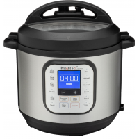 Instant Pot - Duo Nova 6-Quart 7-in-1, One-Touch Multi-Cooker - Silver