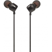 JBL TUNE 110 - In-Ear Headphone with One-Button Remote - Black