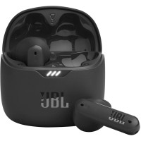 JBL Tune Flex - True Wireless Noise Cancelling Earbuds (Black), Small 
