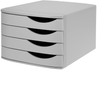 Jalema Re-Solution 2686374307 Drawer Cabinet 4 Closed Drawers Grey