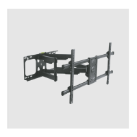 Klip Xtreme Articulated TV Mount Bracket 37 - 90in (Max 165lb)