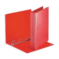 Esselte Essentials Presentation Binder, PVC, 3 cm Ring Diameter, 49713 - A4, Red