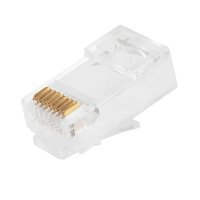 Newlink RJ45 8-Wire Cat 6 plug 50u Solid 1x