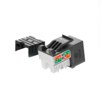 Nexxt Keystone Jack Module Cat6 Type 110 - Black