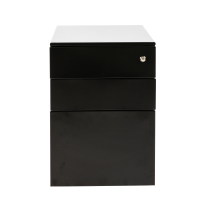 POLLUS 3 DRAWER BLACK BY MESA