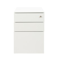 POLLUS 3 DRAWER SILVER BY MESA