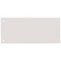 ELBA Tabbladen Scheidingsstroken Grey 100/Pack