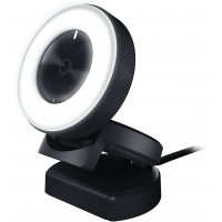 Razer Kiyo Streaming Webcam: 1080p 30 FPS / 720p 60 FPS - Ring Light w/ Adjustable Brightness - Built-in Microphone - Advanced Autofocus